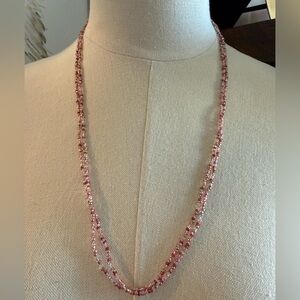 Handmade Pink “Love Beads” Necklace